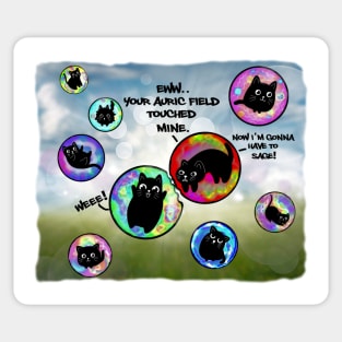 AURIC FIELD KITTIES Sticker